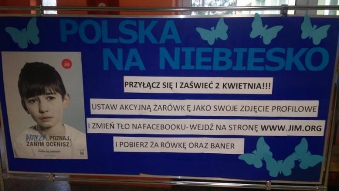 Polska na niebiesko